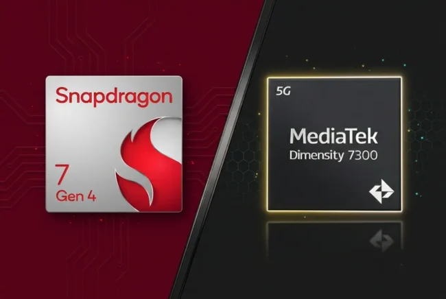 Snapdragon 7 Gen 4 vs Dimensity 7300: Gaming Benchmarks & Specs