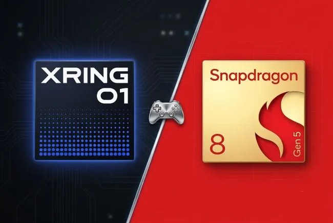 Xiaomi XRING 01 vs Snapdragon 8 Gen 5: Gaming Benchmarks & Specs